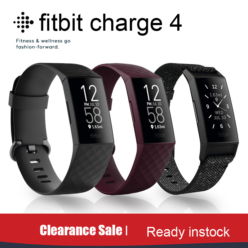 Smartwatch Watches For Men - Original Fitbit Charger 4 Smart Watch