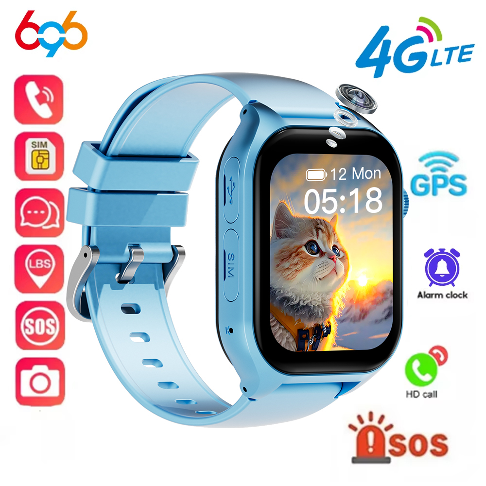 Smartwatch Watches Gift For Boys With Gps - Smart Watches 4G Kids GPS AGPS
