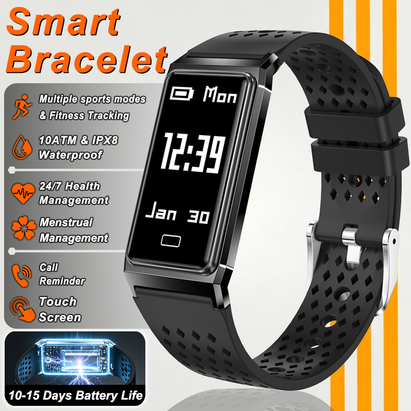 Smartwatch Health Watches For Men - New Fitness Tracker Smart Bracelet Sport