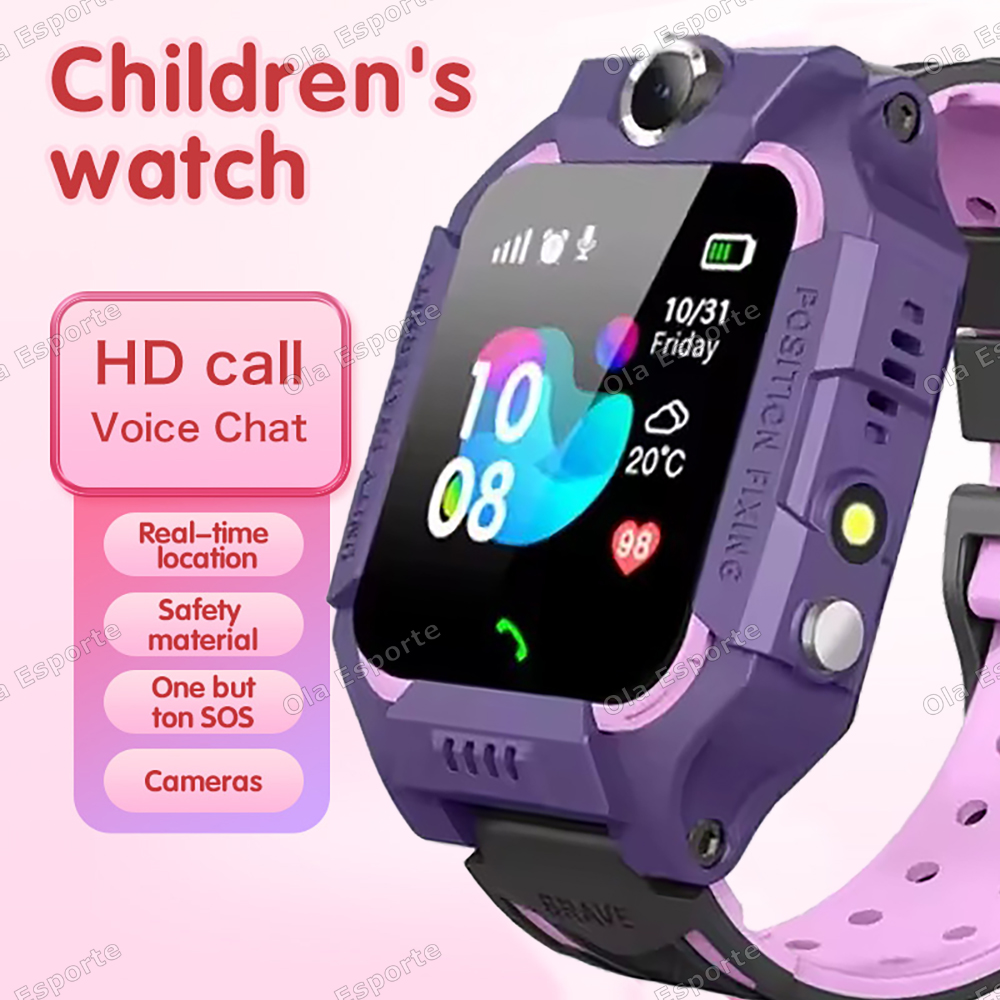 Smartwatch Watches Gift For Boys With Gps - New Kids Smart Watch 2G SOS