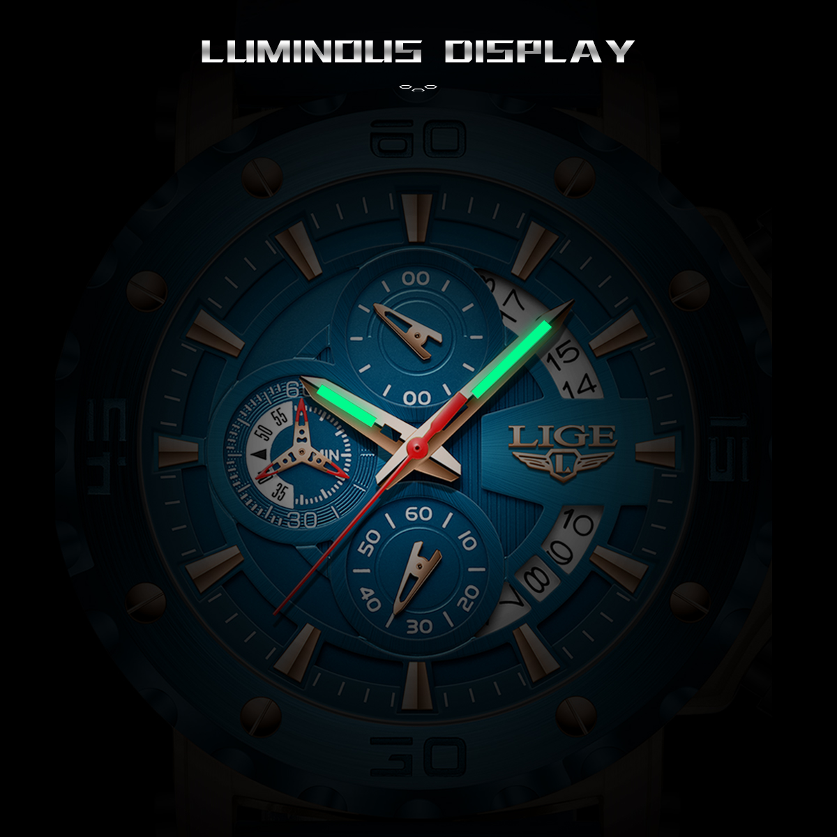 LIGE Fashion Watch For Men Cal - Smartwatch Watches For Men Digital recension och pris