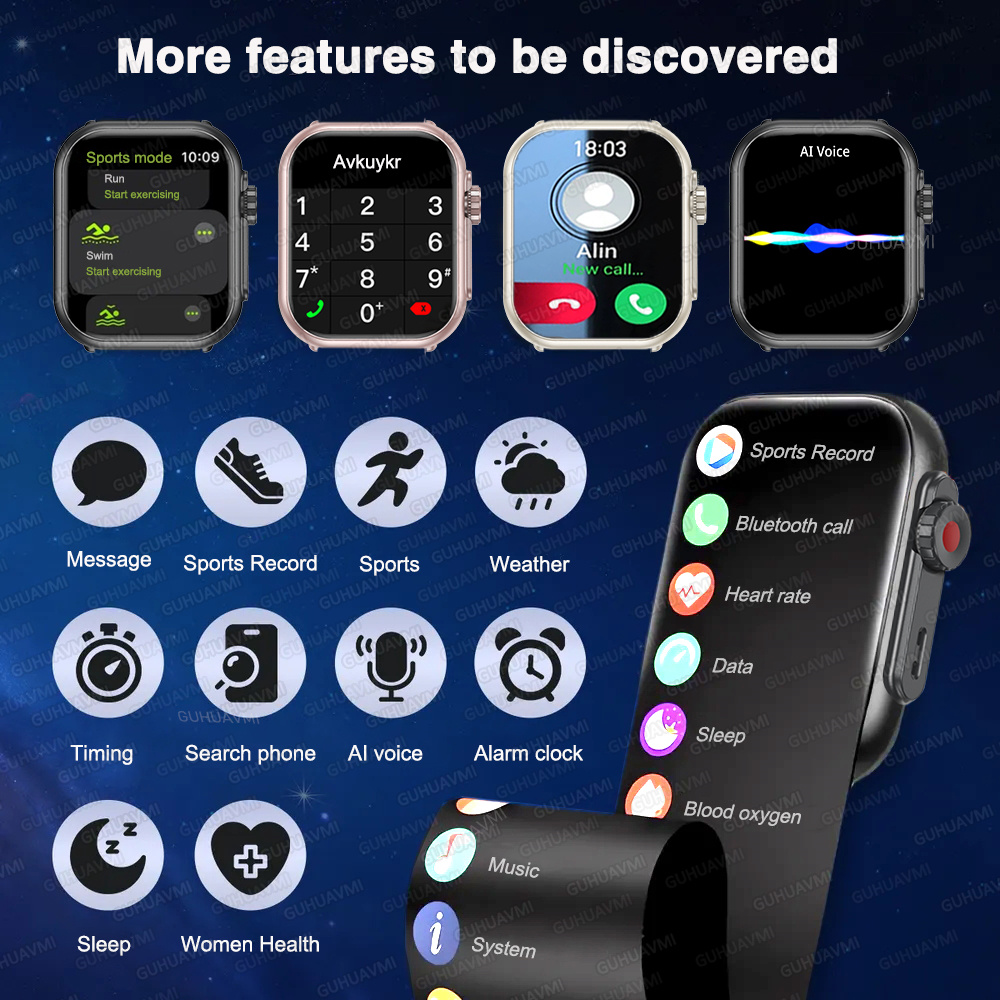 For IOS Watch Ultra 2 SE Men W - Smartwatch Watches For Women Branded recension och pris