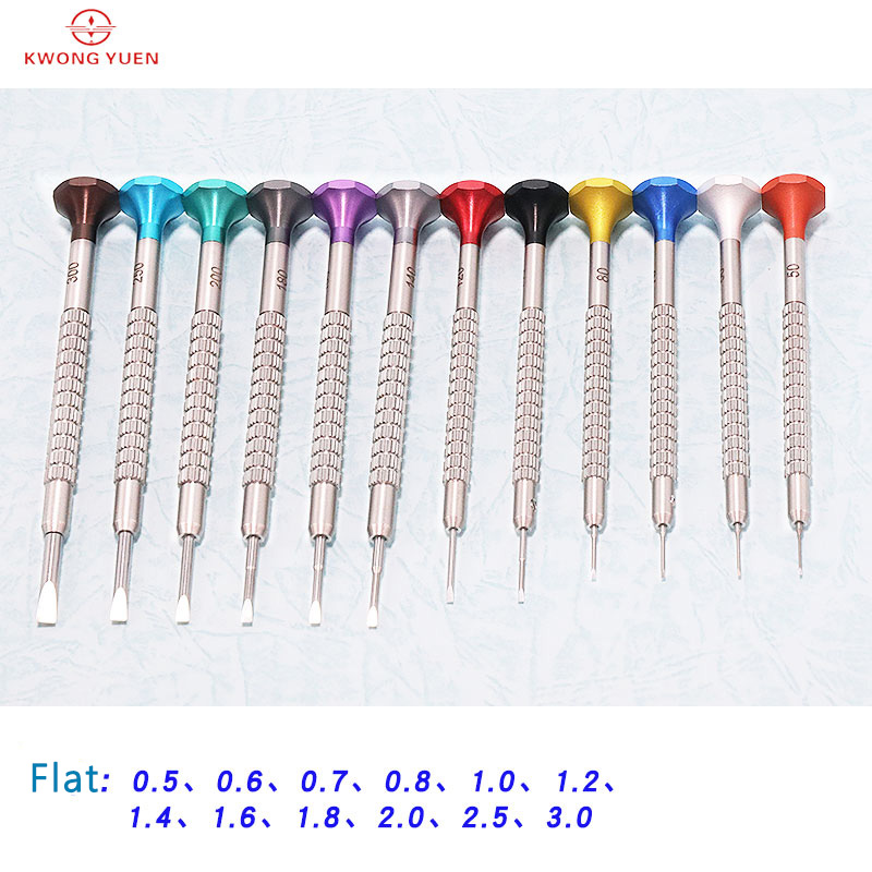 KWONG 12 PCS Precision Screwdr - Crystal Press Tool recension och pris