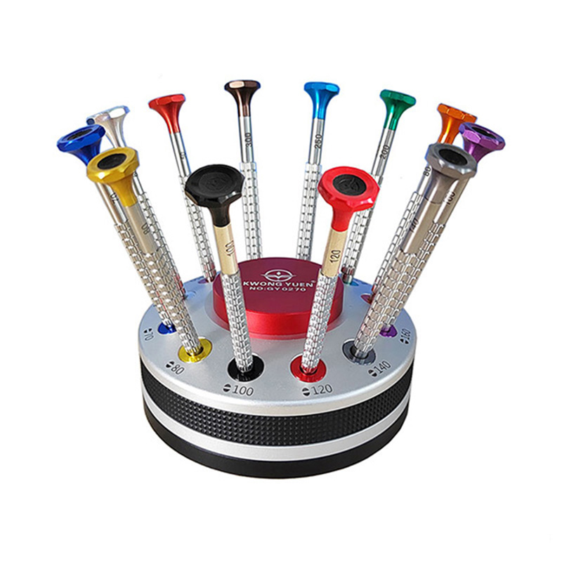 KWONG 12 PCS Precision Screwdr - Crystal Press Tool recension och pris