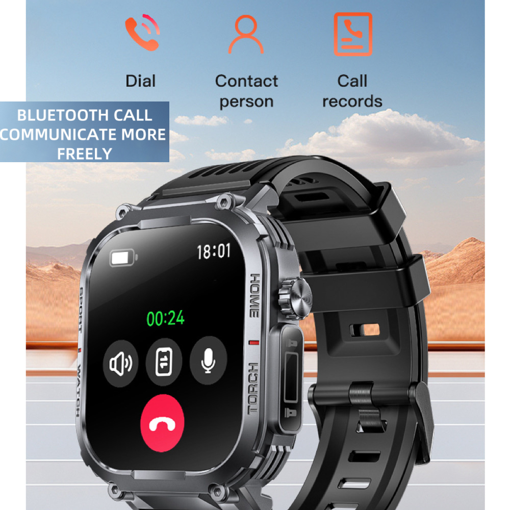 696 Outdoor Sports Blue Tooth  - Smartwatch Health Watches For Men recension och pris