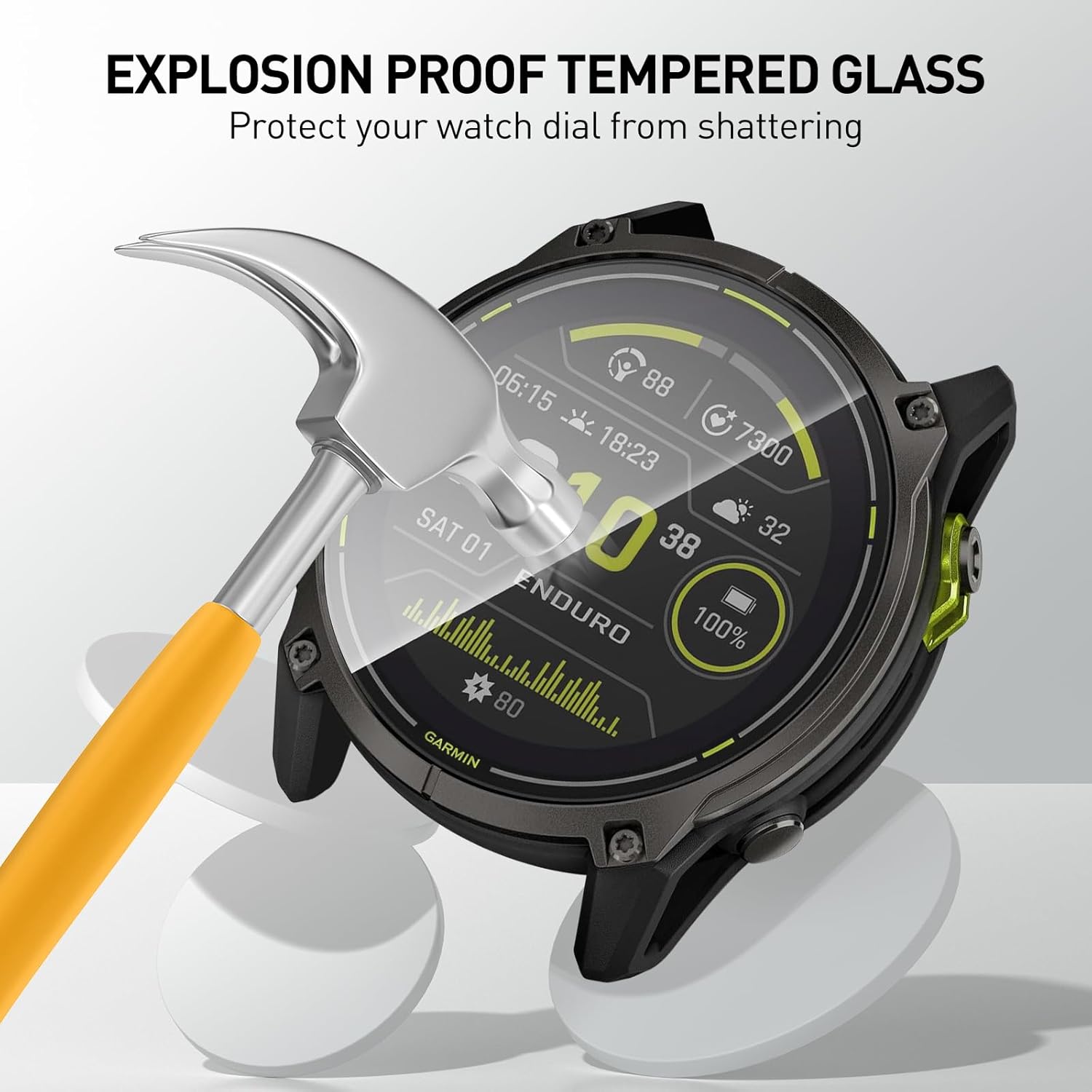 Tempered Glass Films For Garmi - Xwatch Smartwatch recension och pris
