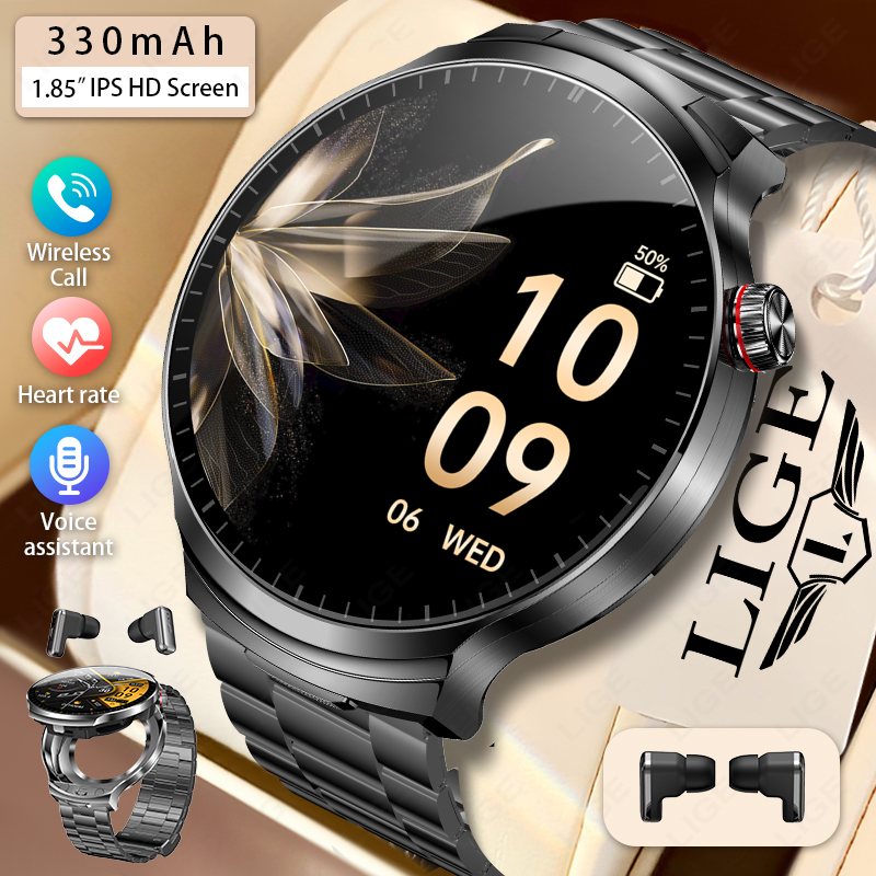 LIGE 2 in 1 Smart Watch Men Ea - Smartwatch Watches For Men recension och pris