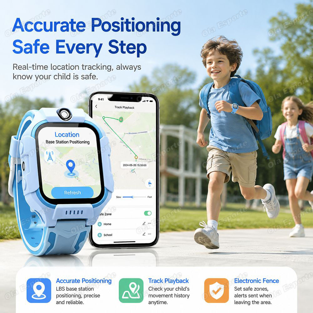 2027 New 2G/5G Kids Smart Watc - Smartwatch Watches For Kid Boy Waterproof recension och pris