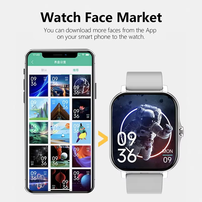 Lenovo 1.83 Waterproof Sport S - Smartwatch Health Watches For Men recension och pris