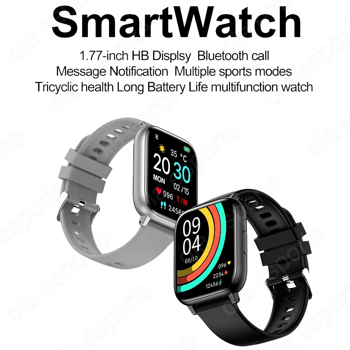 New 1.77 Inch Smart Watch Men  - Smartwatch Health Watches For Men recension och pris