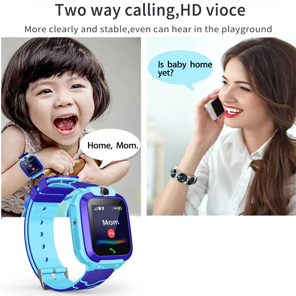 Lenovo Q12 Children's Smart Wa - Smartwatch Watches Gift For Boys With Gps recension och pris