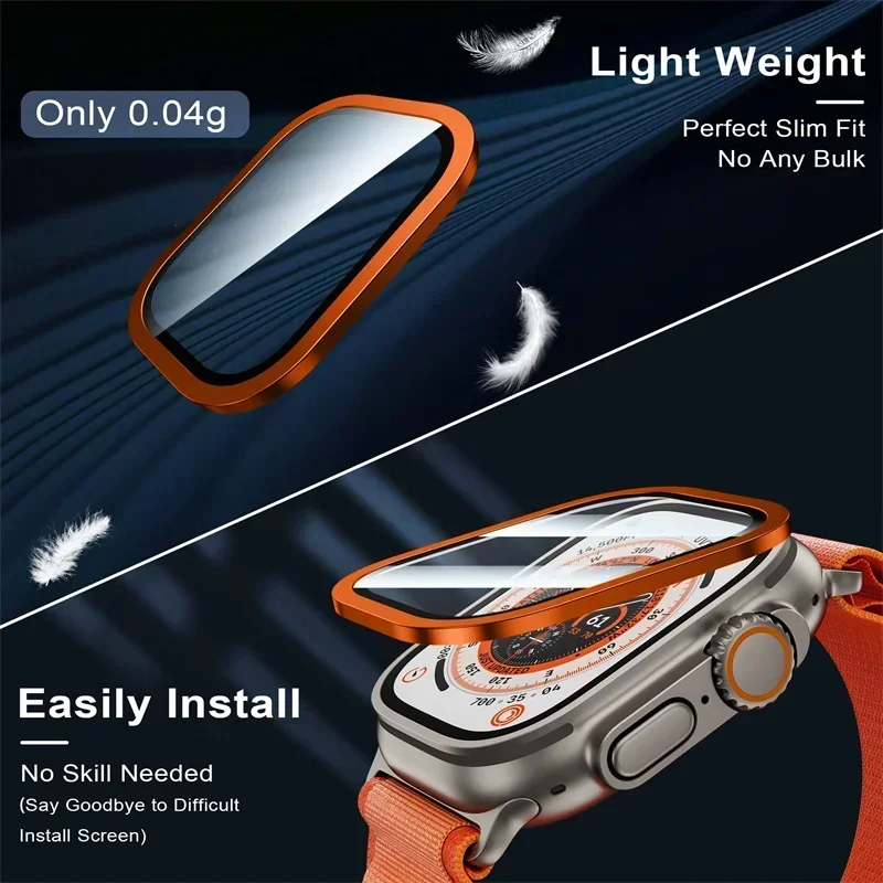 2PCS Tempered Glass for Apple  - Smartwatch Watches For Men recension och pris