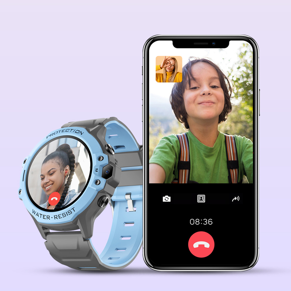 VALDUS VK55 Kids Watch SOS Cal - Smartwatch Watches Gift For Boys With Gps recension och pris