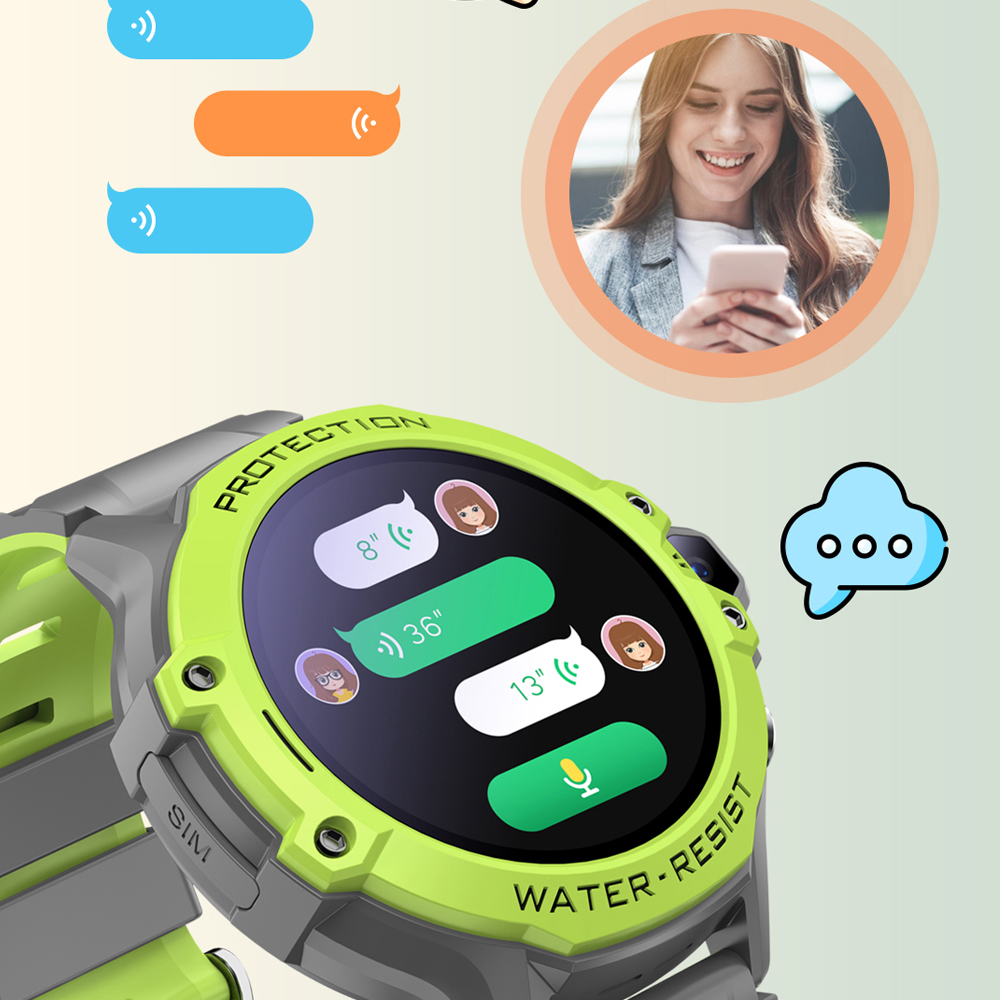 VALDUS VK55 Kids Watch SOS Cal - Smartwatch Watches Gift For Boys With Gps recension och pris