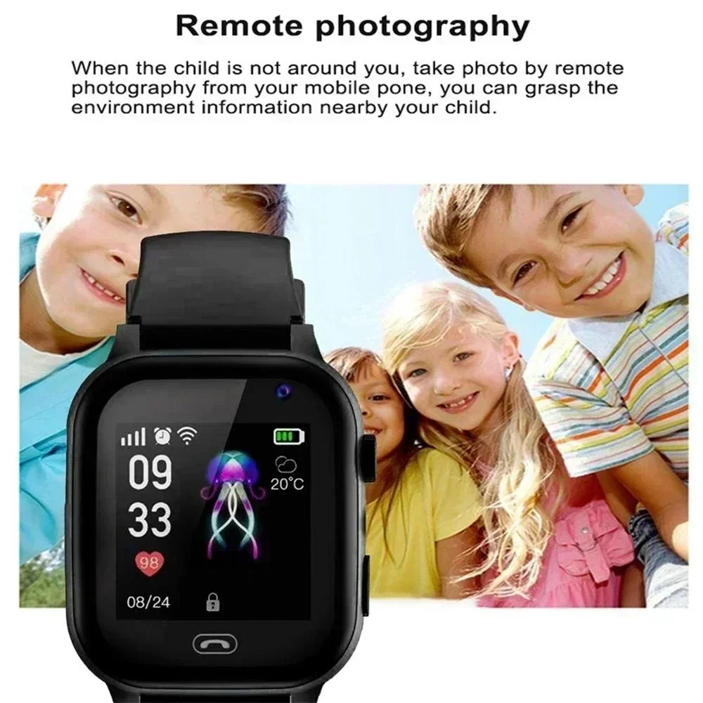 Lenovo Kids Smart Watch SOS Wi - Smartwatch Watches Gift For Boys With Gps recension och pris