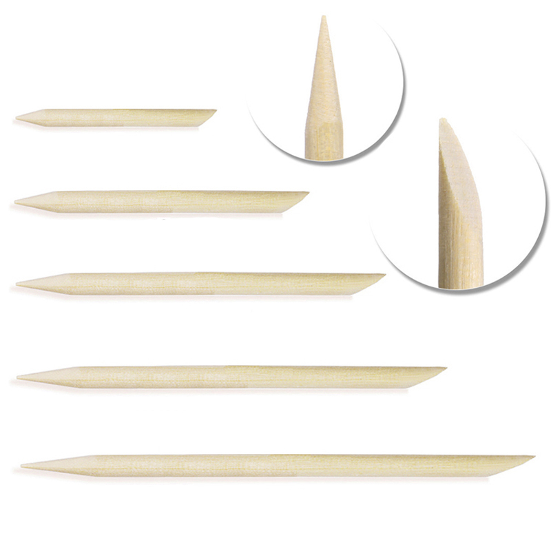 50/100 Pcs/Lot Wood Stick Cuti - Crystal Press Tool recension och pris