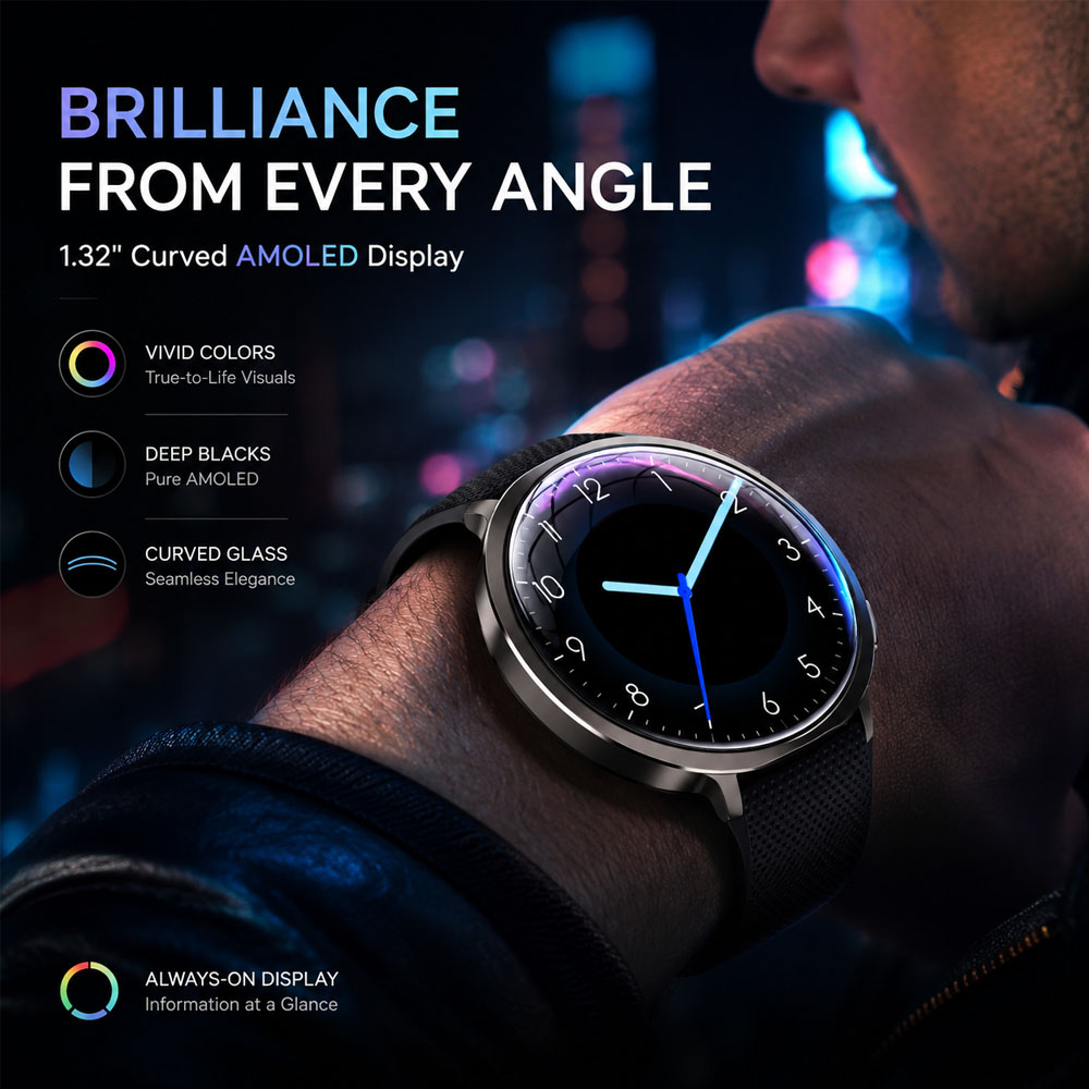 2026 Premium AMOLED Smart Watc - Smartwatch Health Watches For Men recension och pris