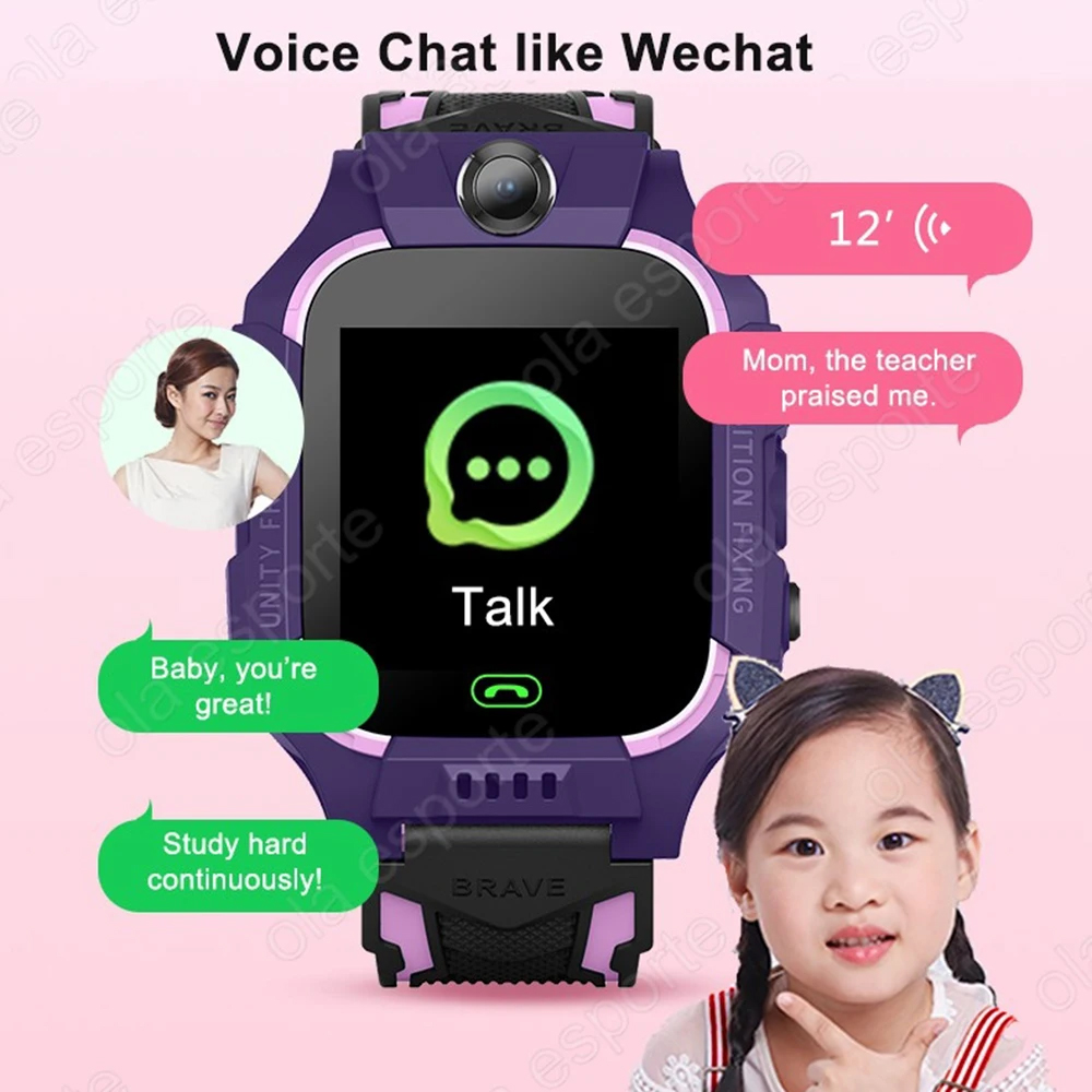 Kids Smart Watch SIM Card GPS  - Smartwatch Watches Gift For Boys With Gps recension och pris