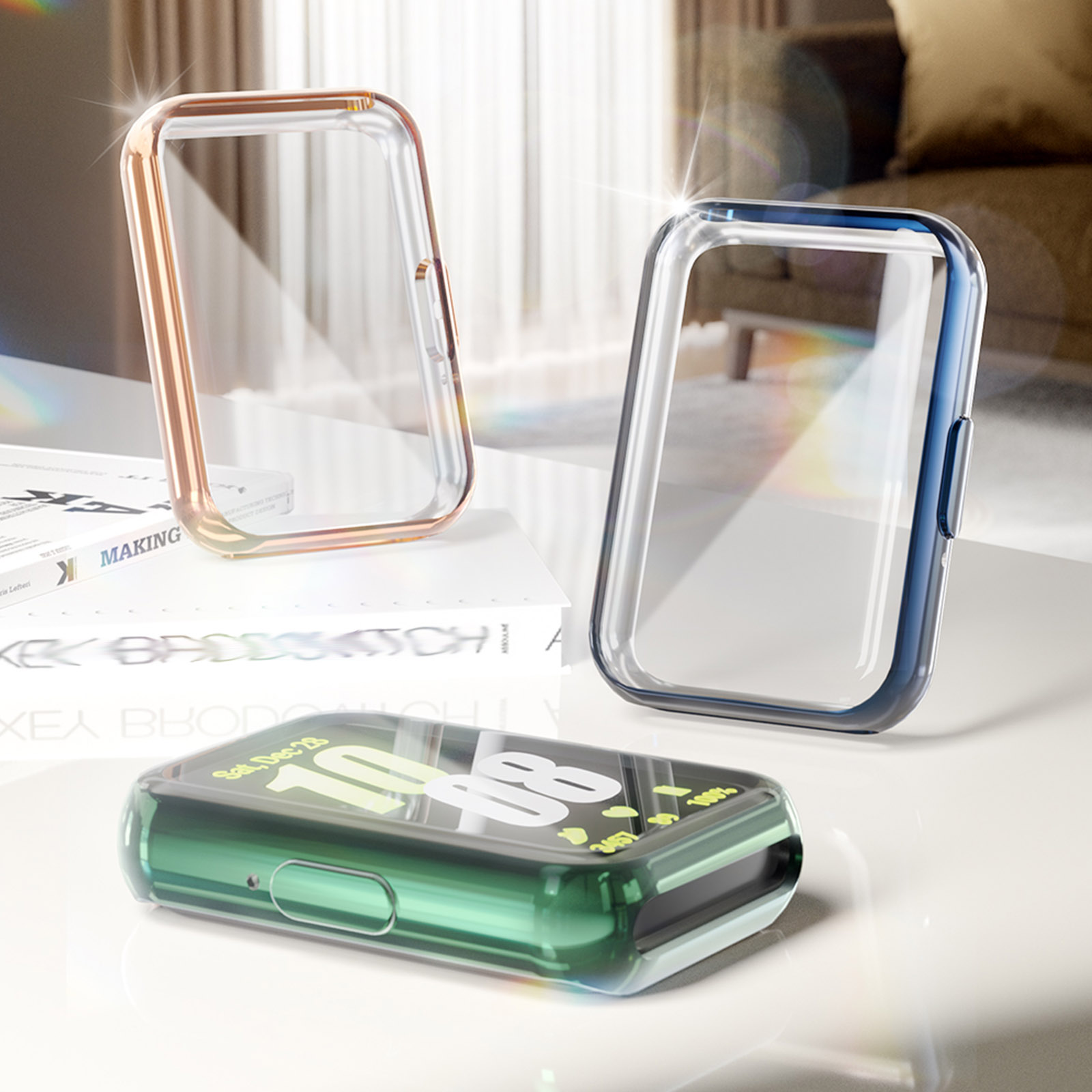 Cover for Samsung Galaxy Fit 3 - Smartwatch Watches For Men recension och pris