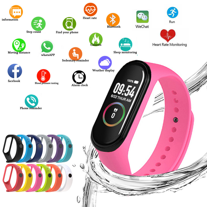 M4 Smart Watchs Sport Wristban - Smartwatch Watches For Women Branded recension och pris