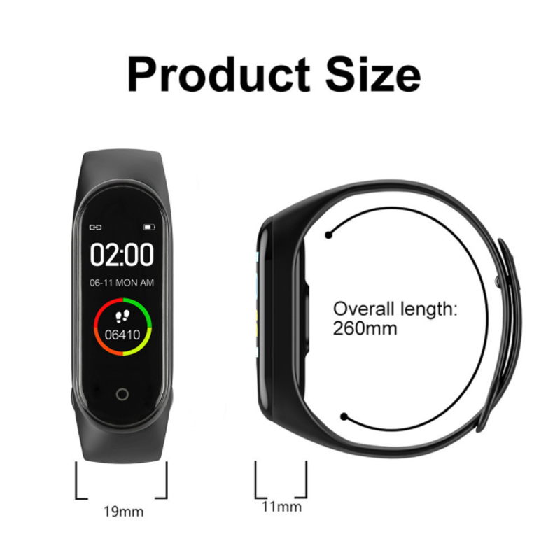 M4 Smart Watchs Sport Wristban - Smartwatch Watches For Women Branded recension och pris