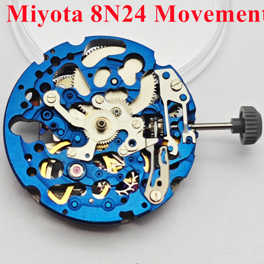 Miyota 8N24 Automatic Mechanic - Skeleton Mechanical Watch recension och pris