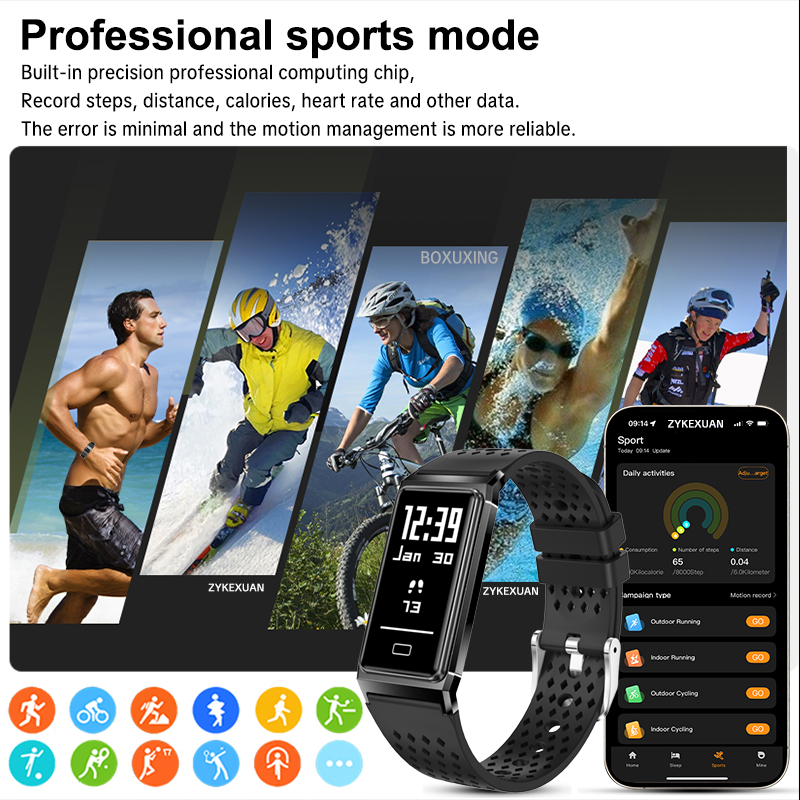New Fitness Tracker Smart Brac - Smartwatch Health Watches For Men recension och pris