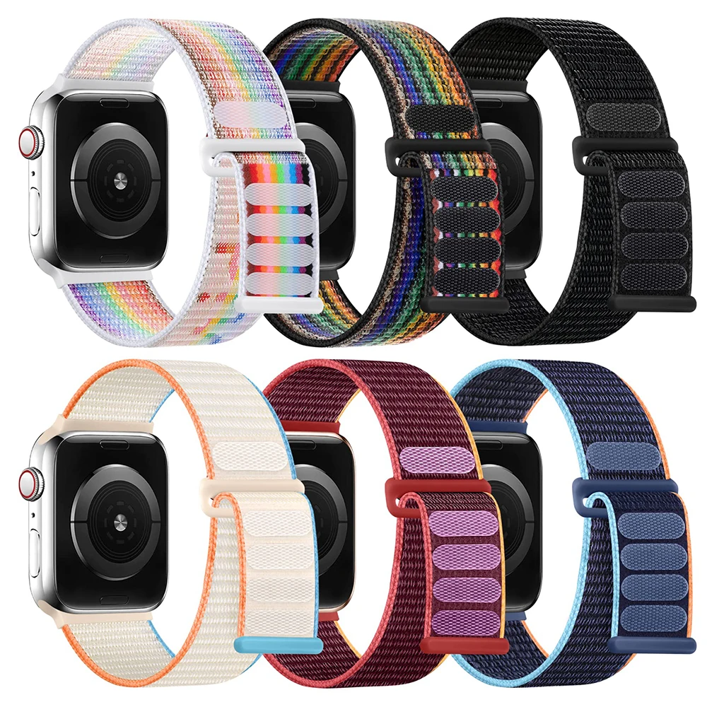Nylon loop Strap For Apple Wat - Smartwatch Apple Watches For Men recension och pris