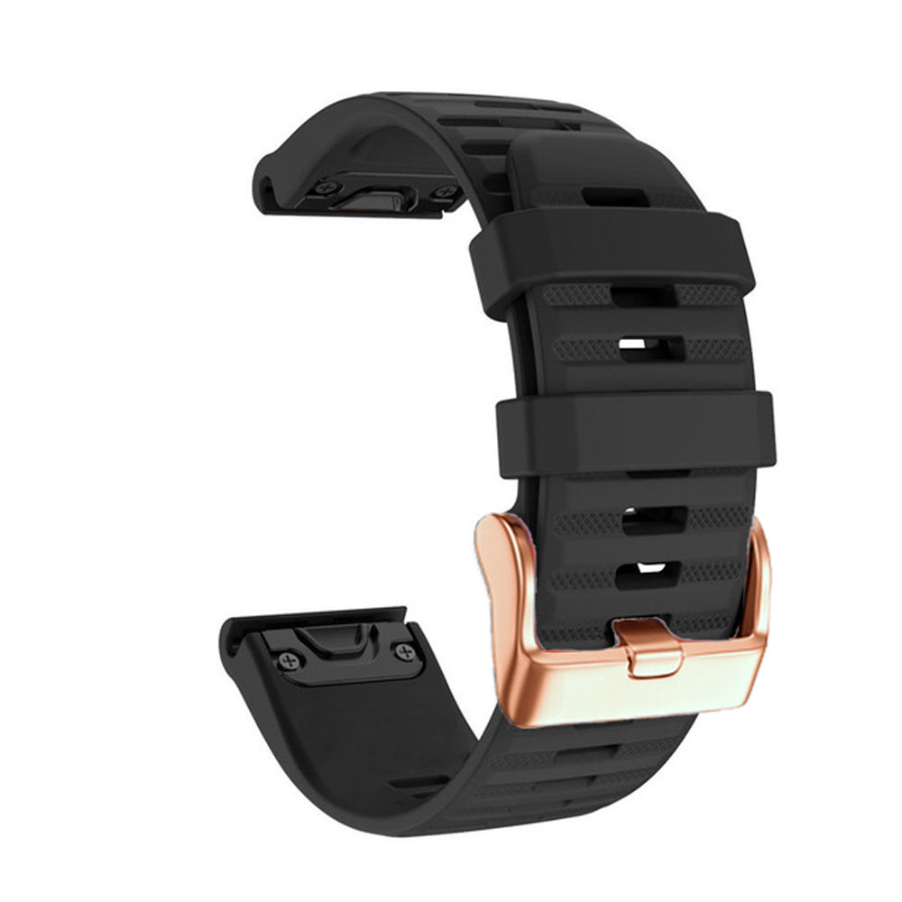 Rose Gold Buckle 20mm Silicone - Xwatch Smartwatch recension och pris