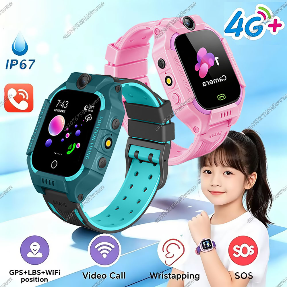 2026 New 5G Kids GPS Smart Wat - Smartwatch Watches For Kid Boy Waterproof recension och pris