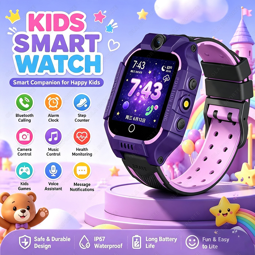 2027 New 2G Kids Smart Watch S - Smartwatch Watches For Kid Boy Waterproof recension och pris