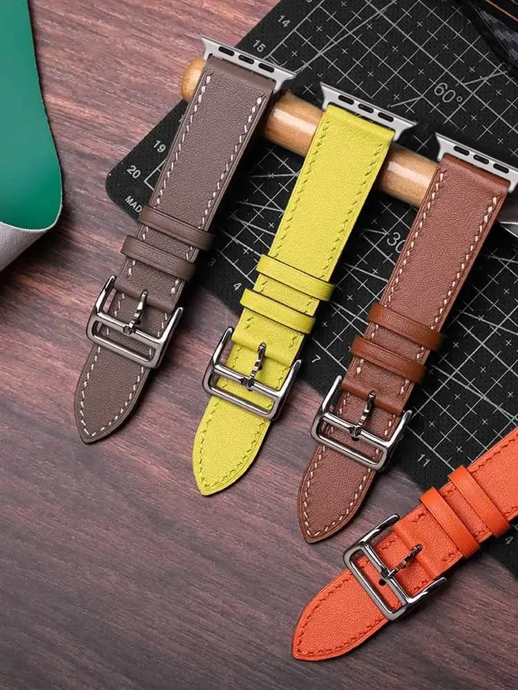 Leather Watch band for Apple W - Smartwatch Apple Watches For Men recension och pris
