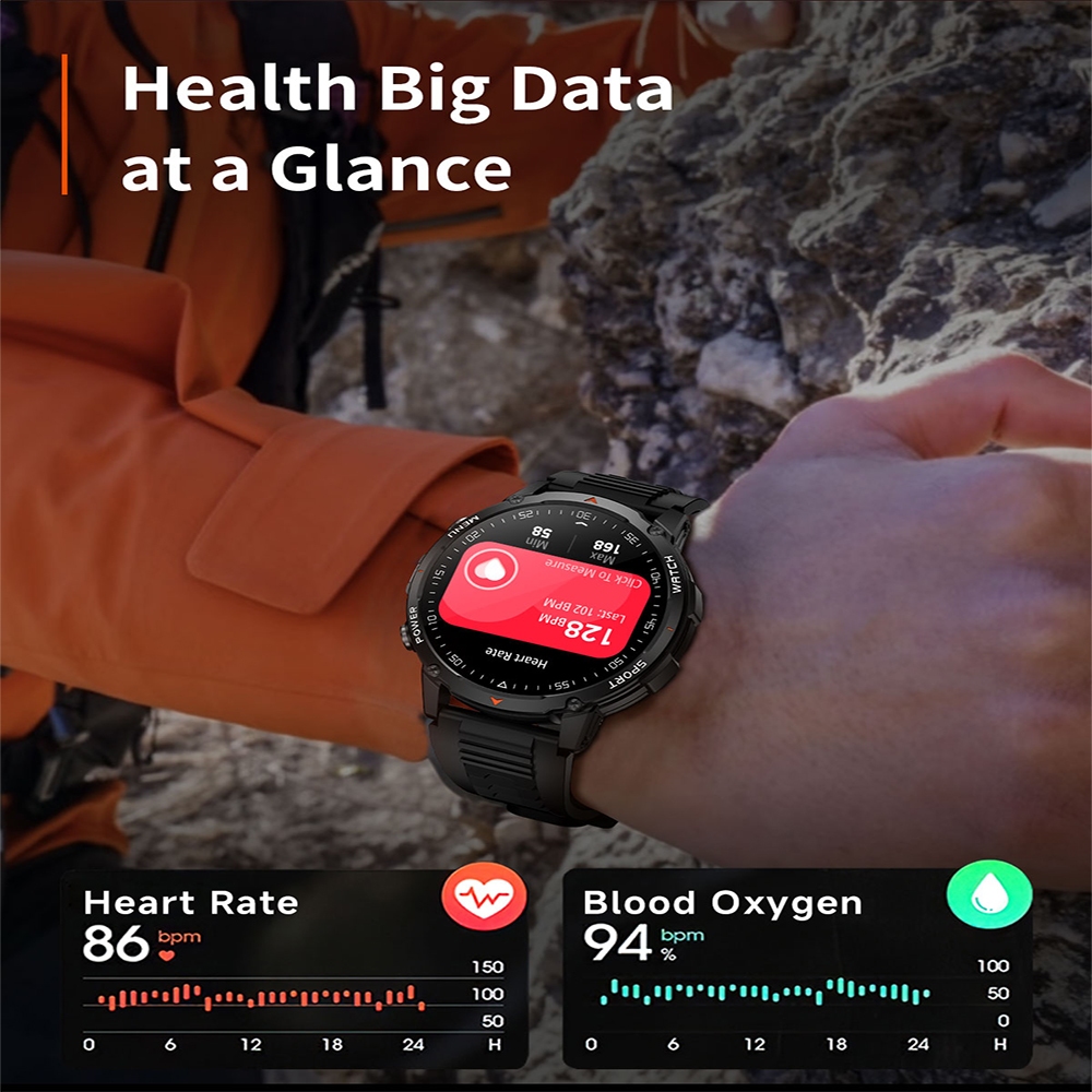 2026New 1400mAh Large Battery  - Smartwatch Watches For Men recension och pris