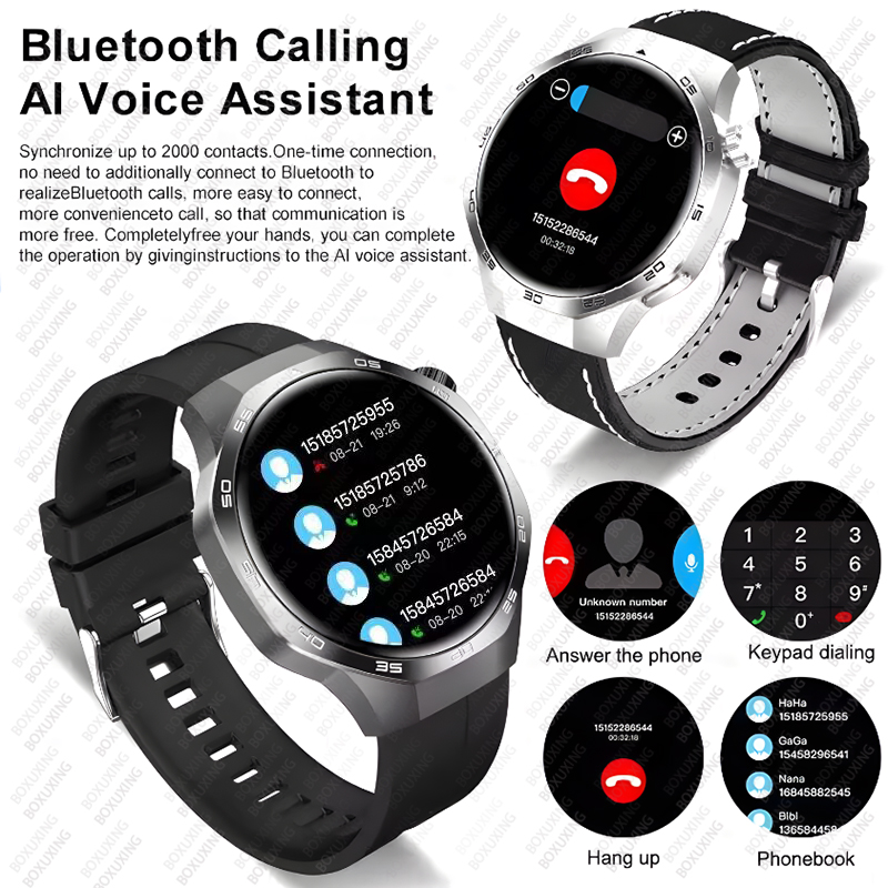 2026 New BOXUXING Watch 5 MAX  - Smartwatch Health Watches For Men recension och pris
