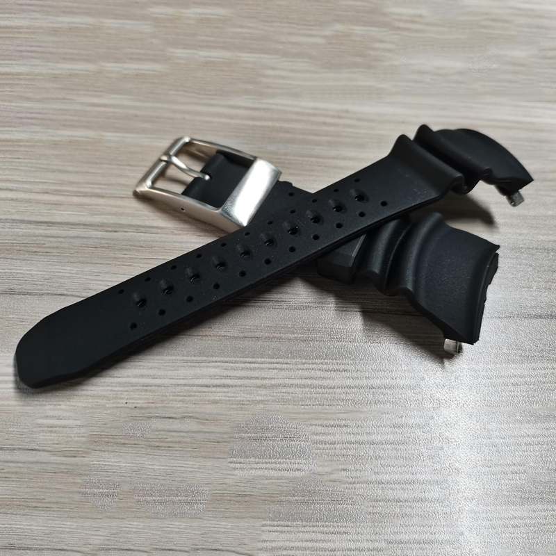 Breathable Black Rubber Watchb - Citizen Watch Promaster recension och pris