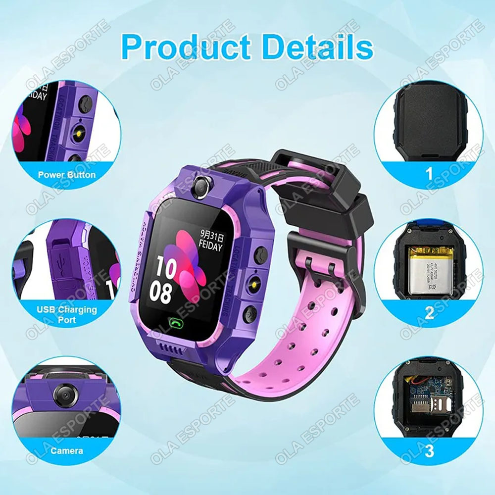 2026 Kids 2G Smart Watch SOS G - Smartwatch Watches Gift For Boys With Gps recension och pris