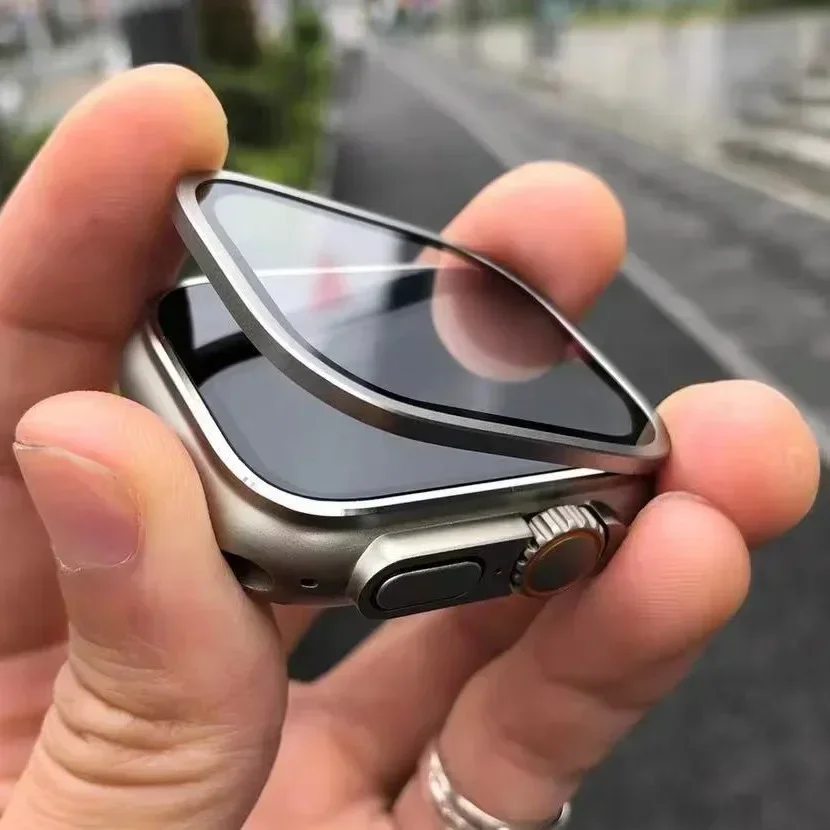 Aluminium Alloy Case+Tempered  - Smartwatch Apple Watches For Men recension och pris