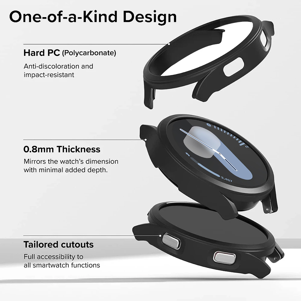 Cover for Samsung Galaxy Watch - Smartwatch Watches For Men recension och pris