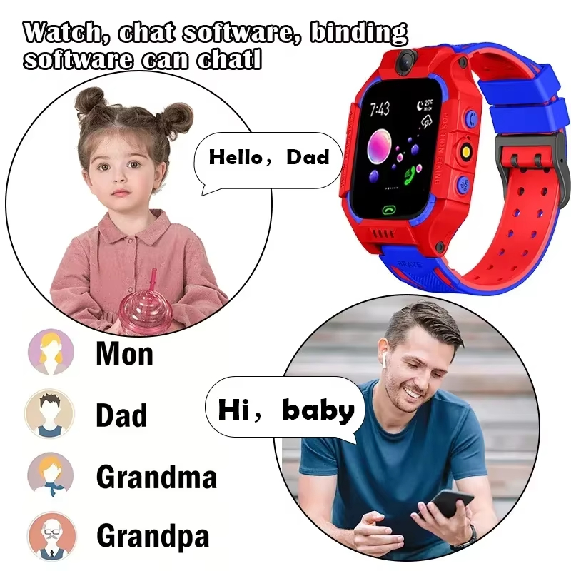 Lenov HOT 5G Children Camera S - Smartwatch Watches Gift For Boys With Gps recension och pris