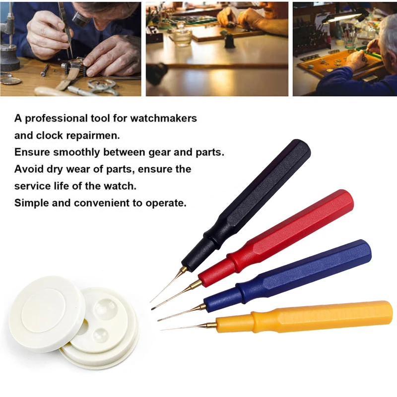 5Pcs Watch Lubricant Oiler Oil - Watch Lubricant Oil recension och pris