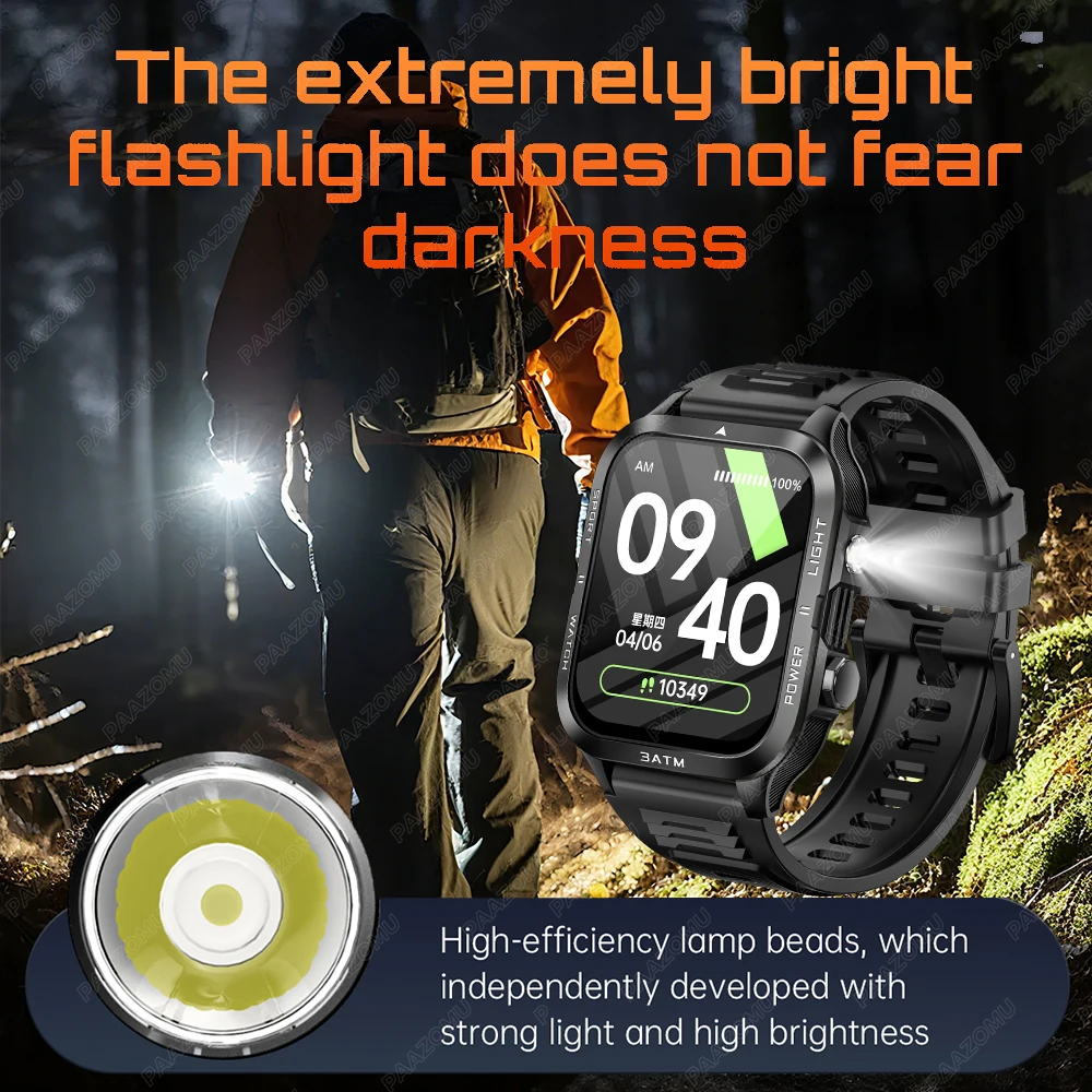 Military Grade SmartWatch Men  - Smartwatch Watches For Men Digital recension och pris